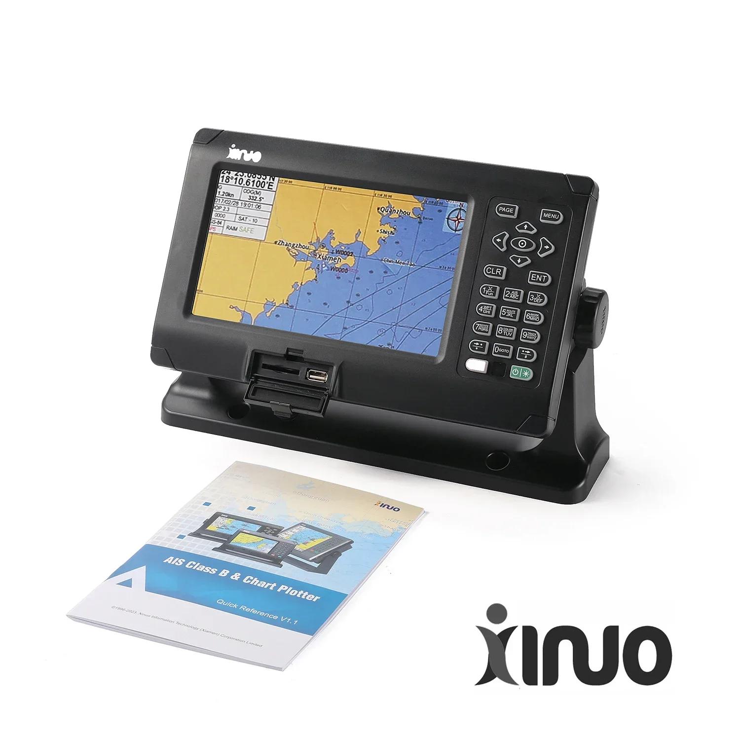 XINUO XF-808  GPS Ʈ ÷ LCD , ؾ  ׺ CE IMO NMEA0183 AIS ̽, IP65, 8 ġ